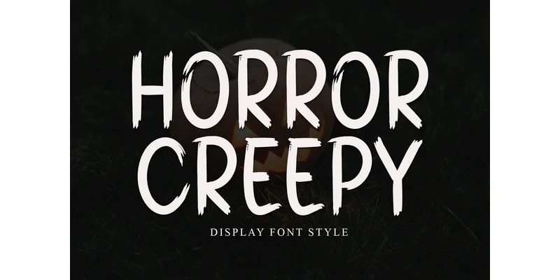Horror Creepy Font by Inermedia STUDIO — Display Font