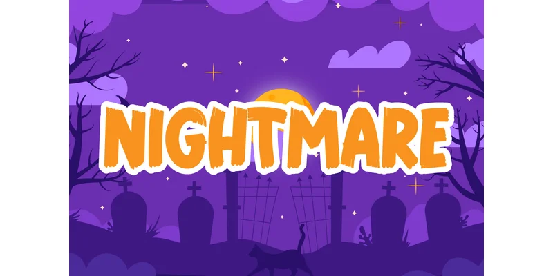 Horror Font by Brilian — Display Font — thumbnail 5