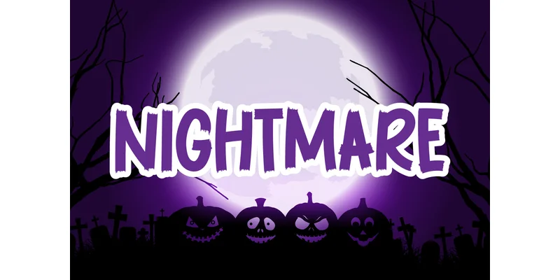 Horror Font by nicetrip7 — Display Font — thumbnail 2