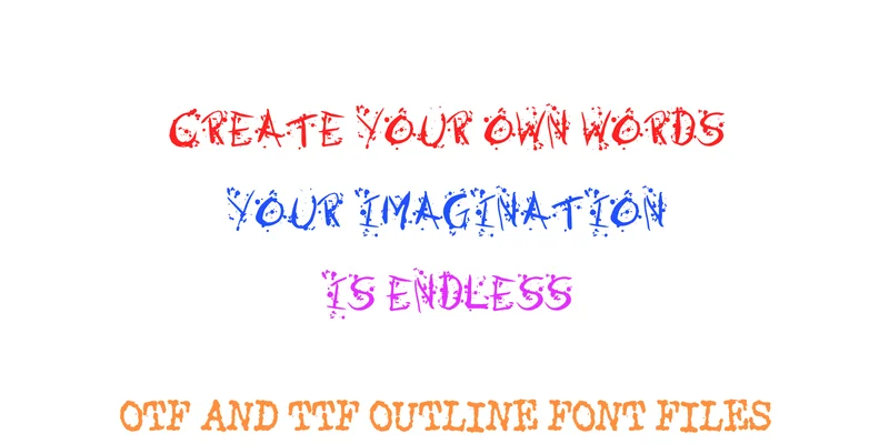 Horror Halloween Font by squeebcreative — Display Font — thumbnail 3