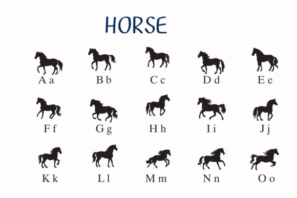 Horse by Nongyao — Dingbats Font — thumbnail 2
