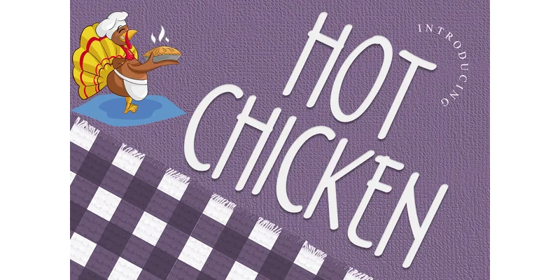 Hot Chicken Font by GiaLetter — Display Font