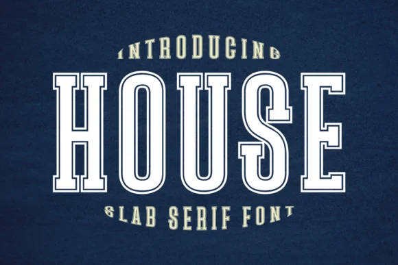 House by Riman (7NTypes) — Slab Serif Font