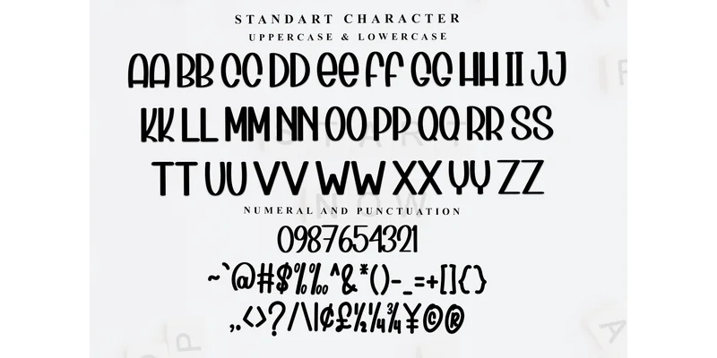 House Rainbow Font by FreshTypeINK — Display Font — thumbnail 5