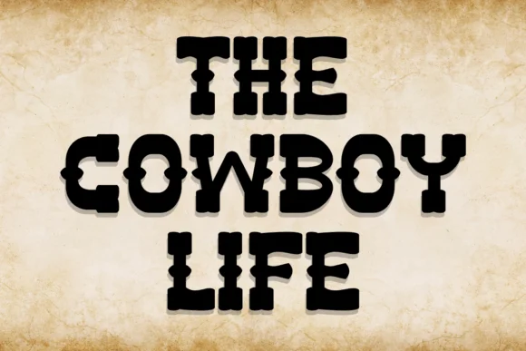 Howdy Cowboy by Eystore — Slab Serif Font — thumbnail 2
