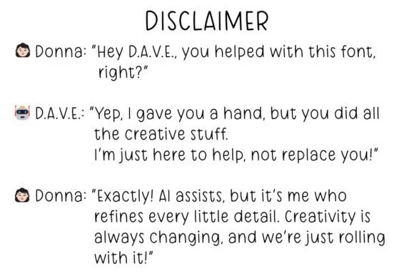 Howdy Doodle by Donna and D.A.V.E — Slab Serif Font — thumbnail 4