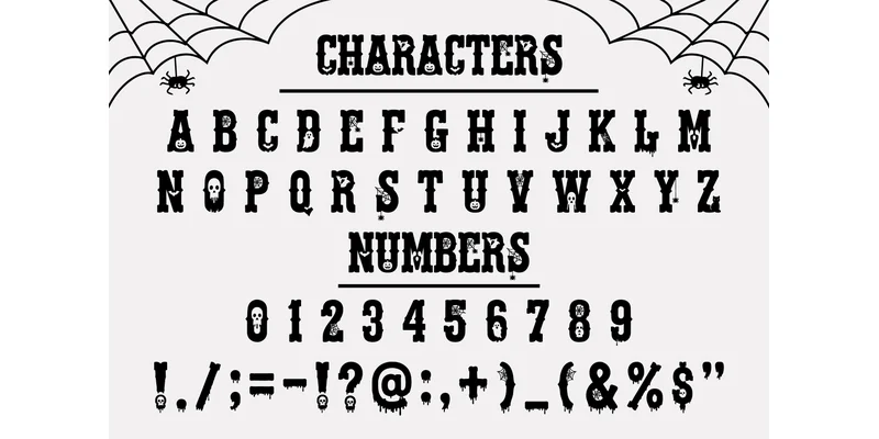Howdy Haunts Font by Craft Artist by Craft Artist — Display Font — thumbnail 2