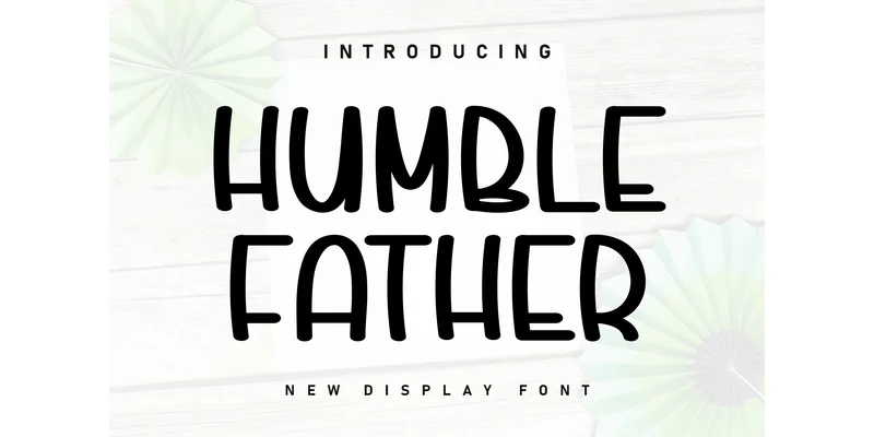 Humble Father Font by ArtLine Design — Display Font