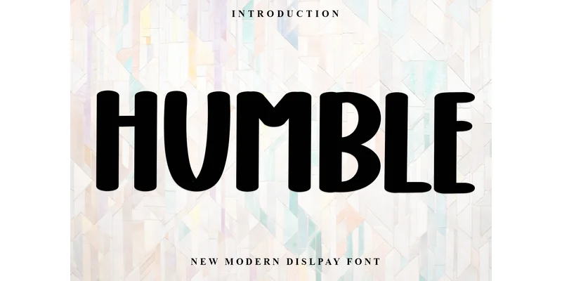 Humble Font by Inermedia STUDIO — Display Font