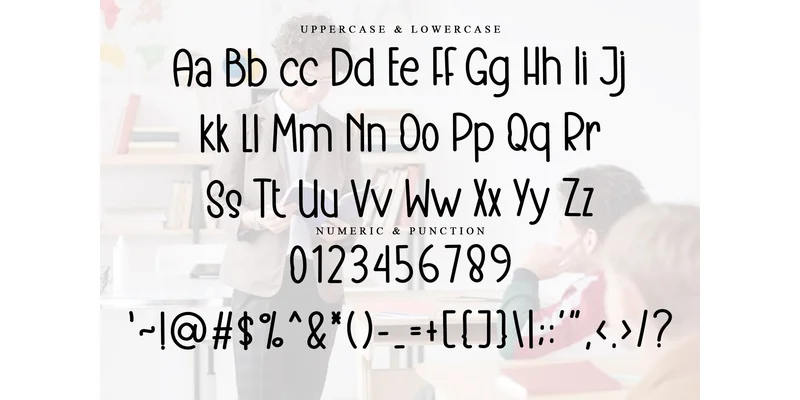 Humble Teacher Font by ONE DESIGN — Display Font — thumbnail 5