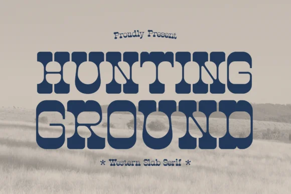 Hunting Ground by Denustudios — Slab Serif Font