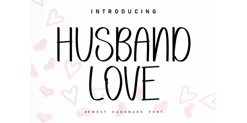 Husband Love Font by ArtLine Design — Display Font