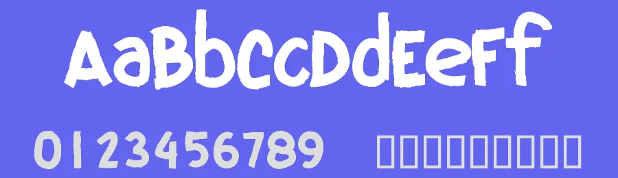 CF I Love Ugly Fonts by Cloutierfontes — Decorative Font — thumbnail 3