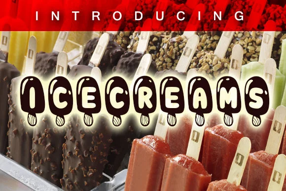Icecreams by vladimirnikolic — Dingbats Font