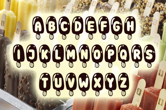 Icecreams by vladimirnikolic — Dingbats Font — thumbnail 2