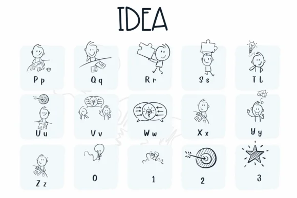 Idea by Sirinart — Dingbats Font — thumbnail 3