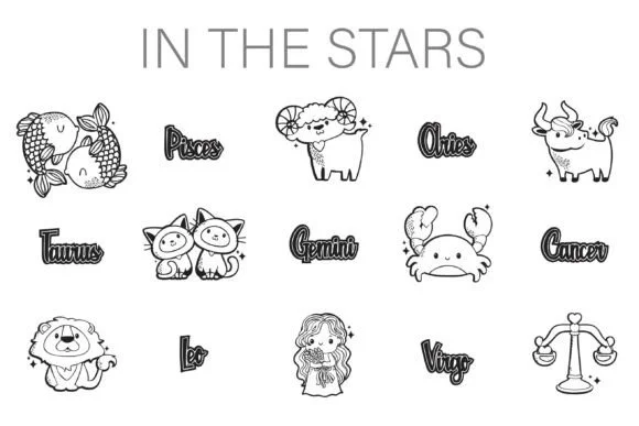 In the Stars Dingbats by Illustration Ink — Dingbats Font