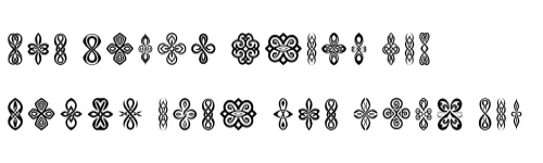 Infinite Sigils by MOMAT THIRTYONE — Dingbats Font — thumbnail 6