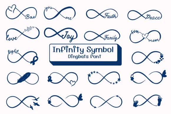 Infinity Symbol by Ketsarin — Dingbats Font