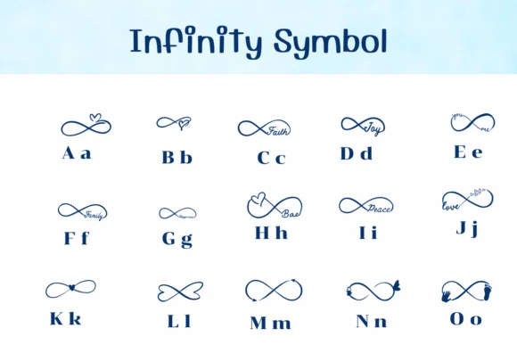Infinity Symbol by Ketsarin — Dingbats Font — thumbnail 2