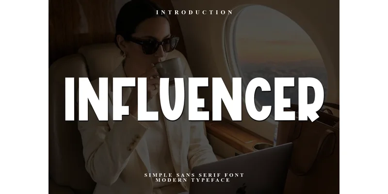 Influencer Font by FreshTypeINK — Display Font
