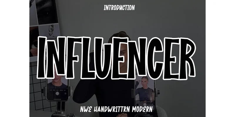 Influencer Font by Plafont store — Display Font