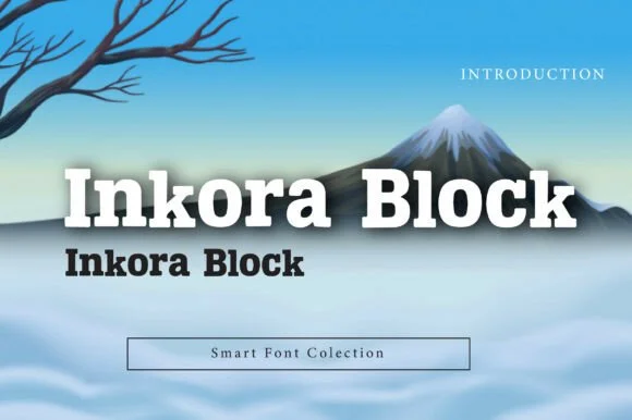 Inkora Block by Wow Magic — Slab Serif Font