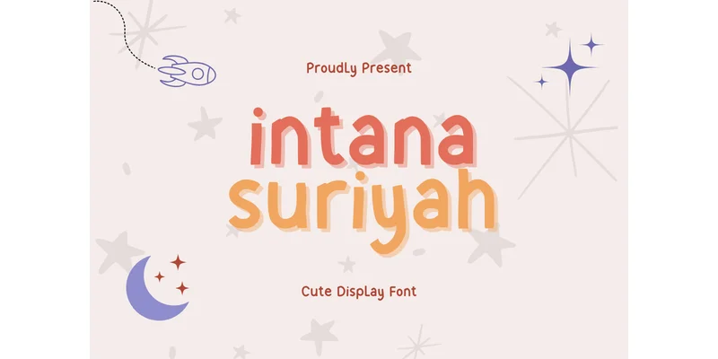 Intana Suriyah Font by SiapGraph — Sans Serif Font