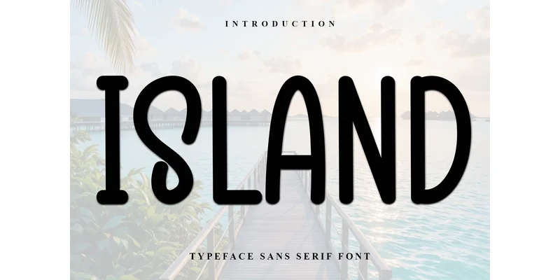 Island Font by FreshTypeINK — Display Font