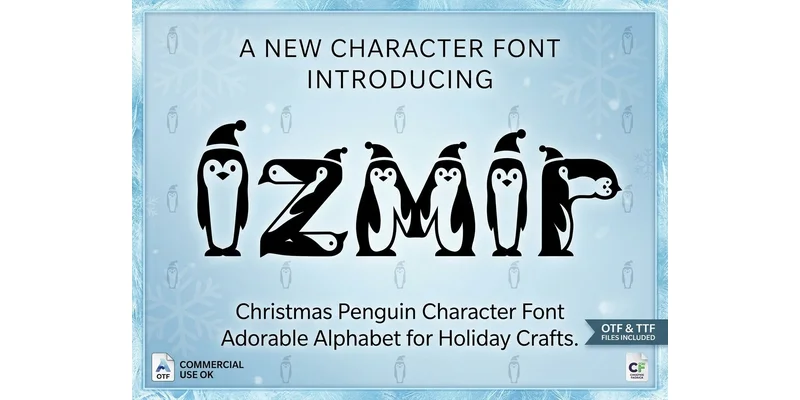 Izmir Font by clipartguru by clipartguru — Decorative Font