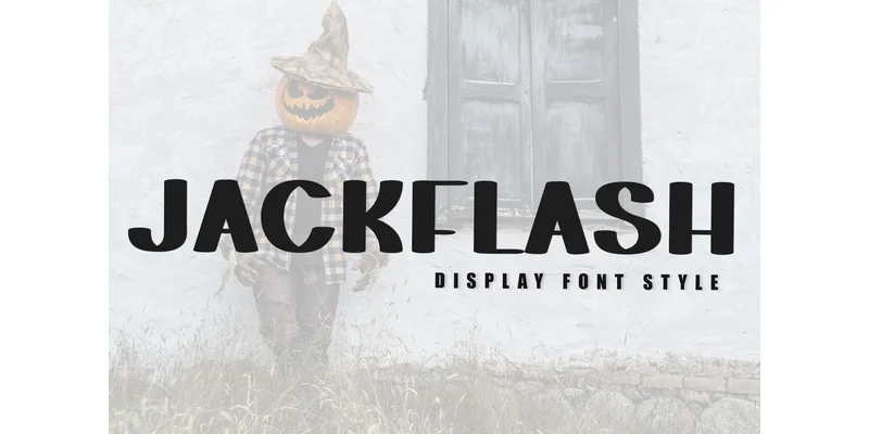 Jackflash Font by FreshTypeINK — Display Font