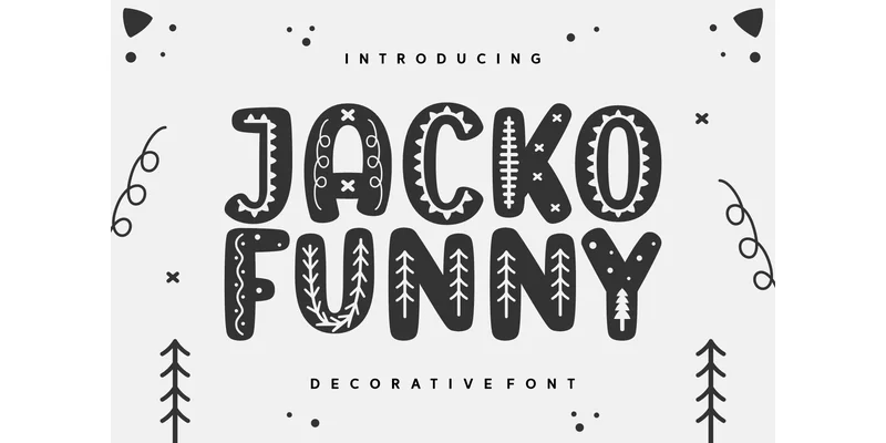 Jacko Funny Font by Feri (7NTypes) by Feri (7NTypes) — Decorative Font