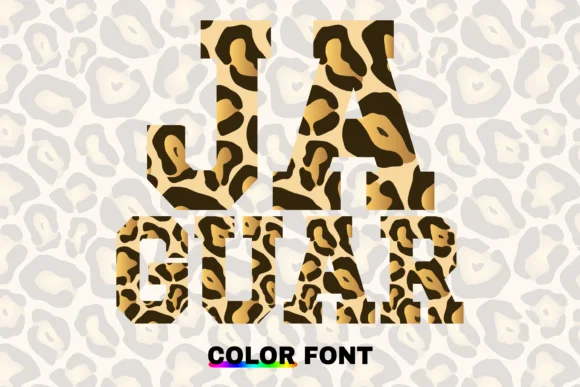 Jaguar by WADLEN — Color Fonts Font