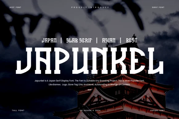 Japunkel by qrdesignstd — Slab Serif Font