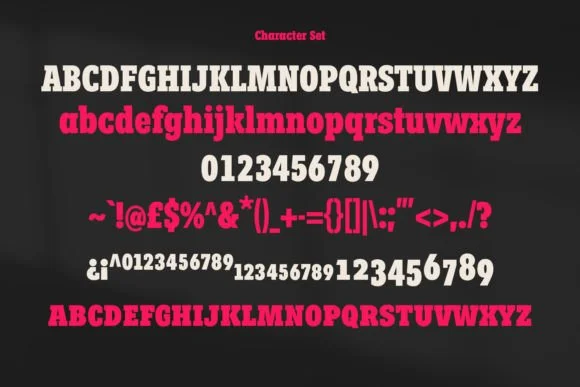 Jeffjak by Maulana Creative — Slab Serif Font — thumbnail 7