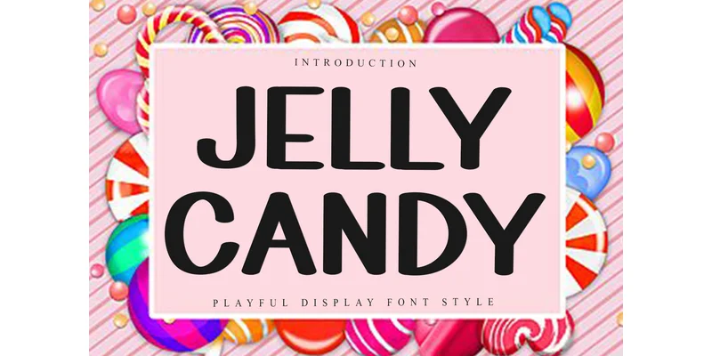 Jelly Candy Font by Inermedia STUDIO — Display Font