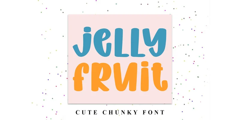 Jelly Fruit Font by PiPi Creative — Display Font