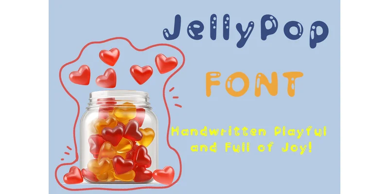 Jelly Pop Font by JidapaDesign — Display Font — thumbnail 2