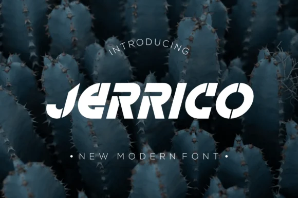 Jerryco by prayoga_std — Slab Serif Font