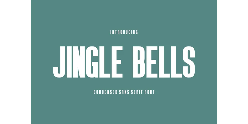 Jingle Bells Font by CraftedType Studio — Sans Serif Font
