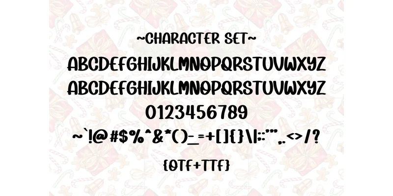 Jingle Bells Font by SiapGraph — Sans Serif Font — thumbnail 3