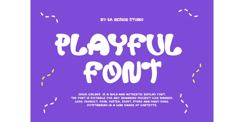 Jokir Childos Font by qrdesignstd — Display Font — thumbnail 2