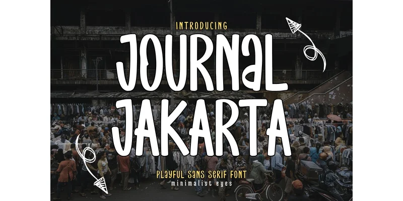 Journal Jakarta Font by Minimalist Eyes — Sans Serif Font