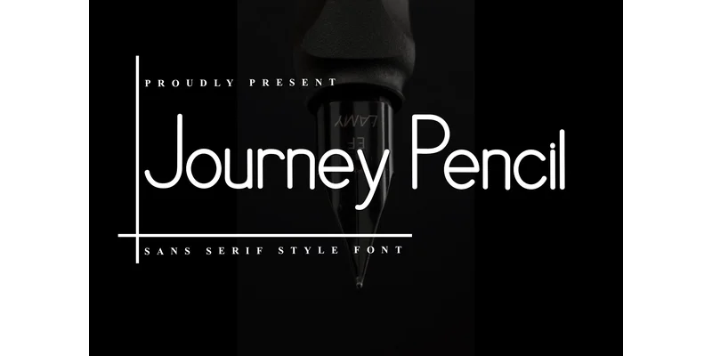Journey Pencil Font by Inermedia STUDIO — Sans Serif Font