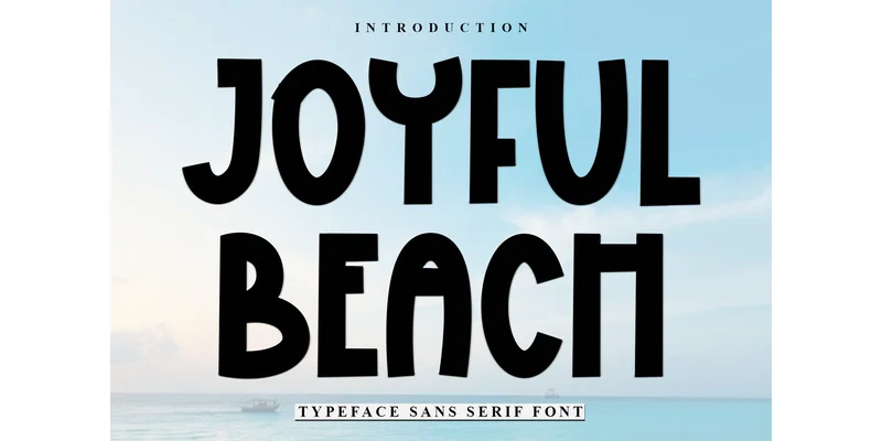 Joyful Beach Font by Inermedia STUDIO — Display Font