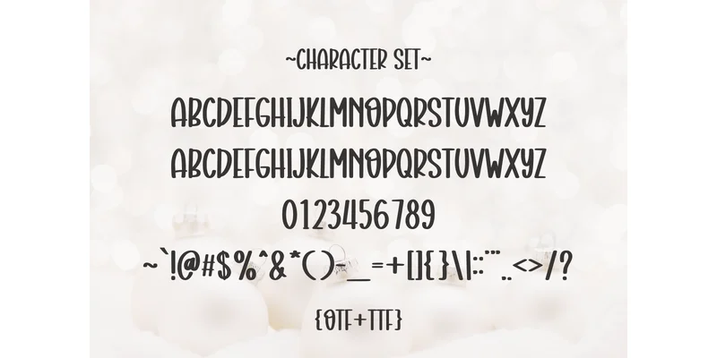 Joyful Christmas Font by SiapGraph — Sans Serif Font — thumbnail 3