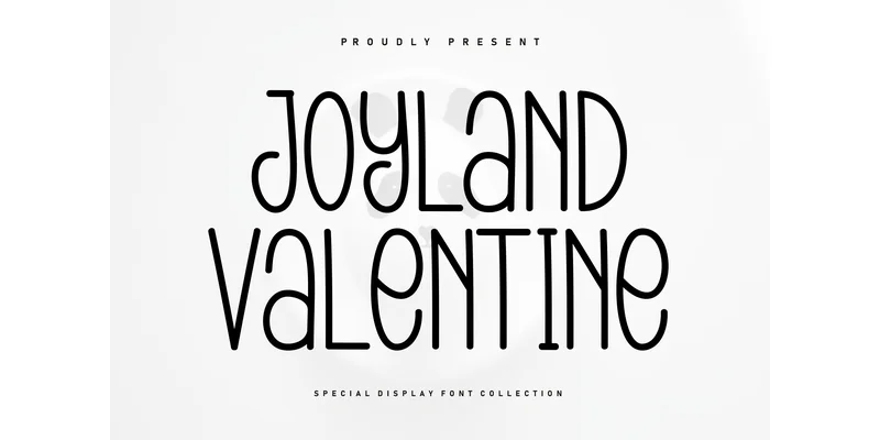 Joyland Valentine Font by ArtLine Design — Display Font