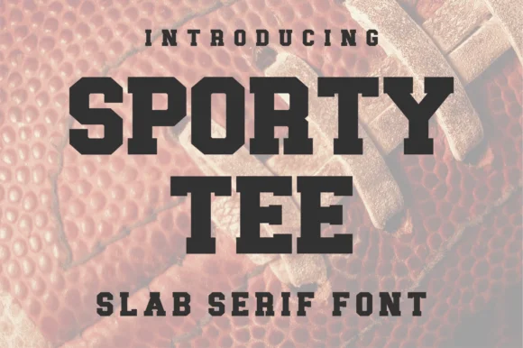 JP Sporty Tee by DogGone Crafting β Slab Serif Font