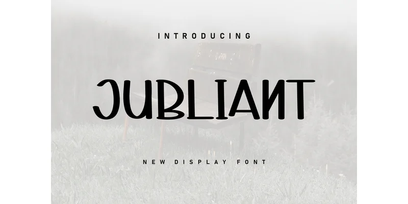 Jubliant Font by Berkah Shop — Display Font