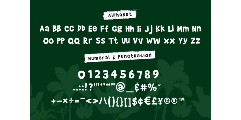 Jungle King Font by keng graphic — Display Font — thumbnail 6